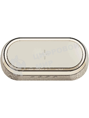 Портативная колонка BBK BTA1212 бежевый 10W 2.0 BT 10м 1800mAh