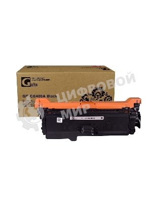 Картридж лазерный GalaPrint GP-CE400A черный (5500 стр) для HP Color LaserJet Enterprise M551dn/M551n/M551xh