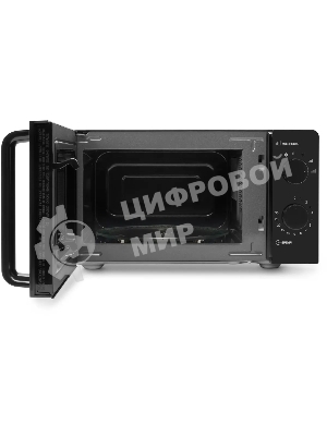 Микроволновая печь Starwind SMW4520 черный, 20 л, 700 Вт, пеключатели - поворотный механизм