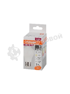 Лампа светодиодная OSRAM 4058075577893 LED Value LVCLA60 7SW/830 грушевидная матовая E27 230В 10х1 RU