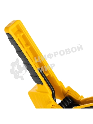 Струбцина клещеобразная Denzel усиленная 100 х 80 мм, двухкомпонентные рукоятки