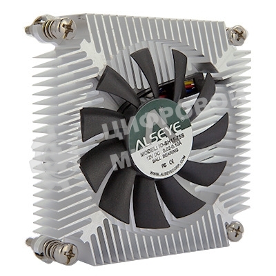 Вентилятор Alseye IO-SH15-75S TDP 75W, 85x85x30мм, 1500~3500rpm, 12.5~30.8dBA, pwm