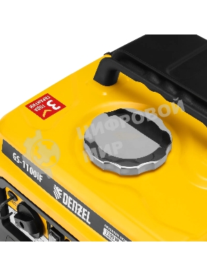 Генератор инверторный Denzel GS-1100iF, 1,1 кВт, 230 В, ручной старт