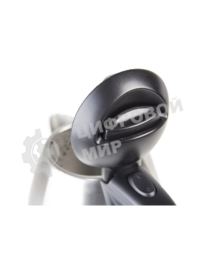 Чайник электрический Galaxy GL 0304 серый, металл, 2000 Вт, 1.8 л, съемный фильтр, шкала уровня воды