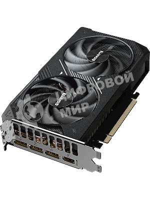 Видеокарта Gigabyte GeForce RTX 5060 Ti Windforce Max OC, NVIDIA RTX 5060 Ti, 8 ГБ GDDR7, 128 бит, PCI-e 5.0, 1xHDMI, 3xDP, 2587 МГц
