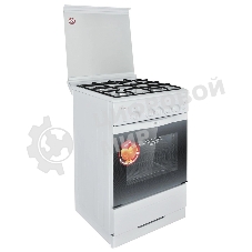 Плита газовая Gefest 3200-06 К2 белый, конфорок 4 шт, духовка 42 л, 50 см x 85 см x 57 см