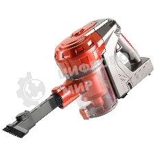 Пылесос вертикальный Kelli KL-8022 красный, питание от аккумулятора, 250 Вт, уборка сухая, пылесборник 1 л