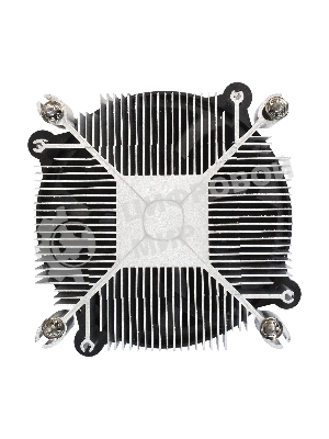 Кулер для процессора ExeGate ETA-20.PWM.V1700 серебристый, 90 мм, алюминий, 2600 об/мин, 23.5 дБ, 4 pin, 90 Вт, 60 мм