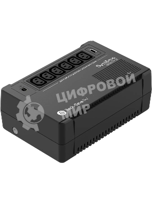 Источник бесперебойного питания Systeme Electriс Back-Save, 600VA/360W, 230V, Line-Interactive, AVR, 6xC13 Outlets, USB charge(type A), USB