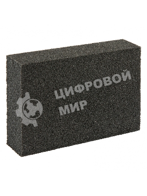 Губка для шлифования Matrix, 100 х 70 х 25 мм, средняя плотн., P 100