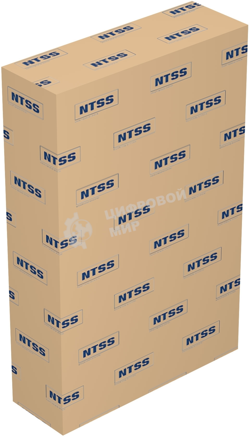 Шкаф коммутационный NTSS Премиум (NTSS-W15U6060GS) настенный 15U 600x600 мм пер. дв. стекл 60 кг серый IP20 сталь