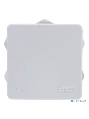 Коробка расп. для о/п Рувинил 67040 Тусо 85х85х40мм, 6 вводов, IP54