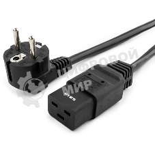 Шнур питания NTSS NTSS-PC19771 C19-Schuko проводник.:3x1.5мм2 1.8м 220/250В 16А черный