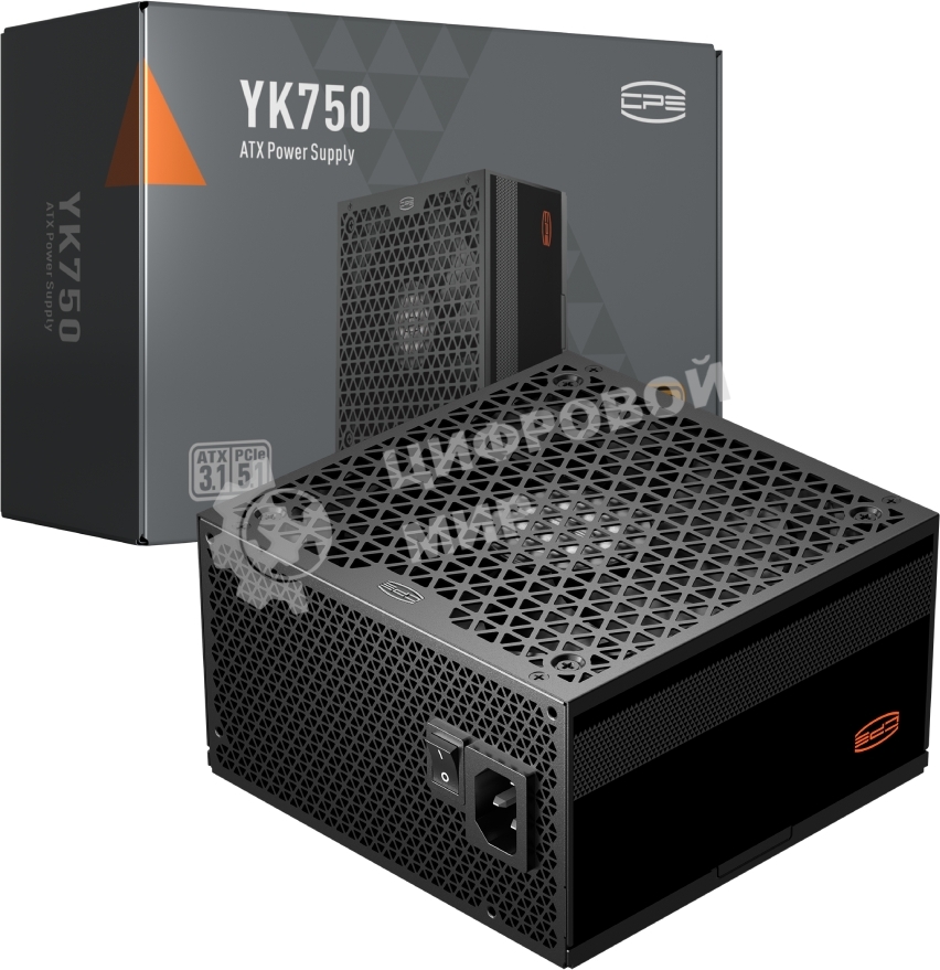 Блок питания PCCOOLER, 650W 80 PLUS Bronze (ATX, ATX 2.53, Non-modular, 1x24(20+4)pin 550мм, 1xCPU 8(4+4)pin 650+150мм, 2xPCIe*2 8(6+2)pin 500+150мм, 2xSATA*3+MOLEX4pin*1 450+150+150+150мм, Active, 135x135mm, 150x150x86mm, APFC, OVP, UVP, OCP, SCP, OTP, OPP, SPD)