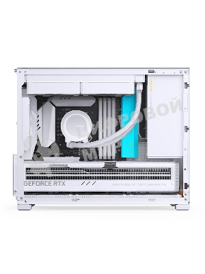 Корпус без блока питания Case JONSBO D32 PRO, Mini-Tower, TG, no fan, 2xUSB-A 3.2 + 1xUSB-C 3.2, mATX, mDTX, mITX White