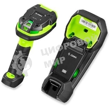 Сканер штрих-кода ручной Zebra DS3608 (DS3608-SR3U4600VZW) 2D имидж, проводной, USB, зеленый/черный