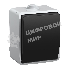 Выключатель 1-кл. ОП ФОРС 10А 250В IP54 ВС20-1-0-ФСр IEK EVS10-K03-10-54-DC