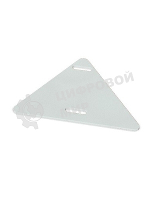 Бирка кабельная маркировочная У-136 55х55х55 мм (треугольник) IEK UZMA-BIK-Y136-T