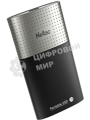 Внешний SSD Netac Z9, 2TB, USB 3.2 Gen 2 Type-C, R/W 550/480, черный