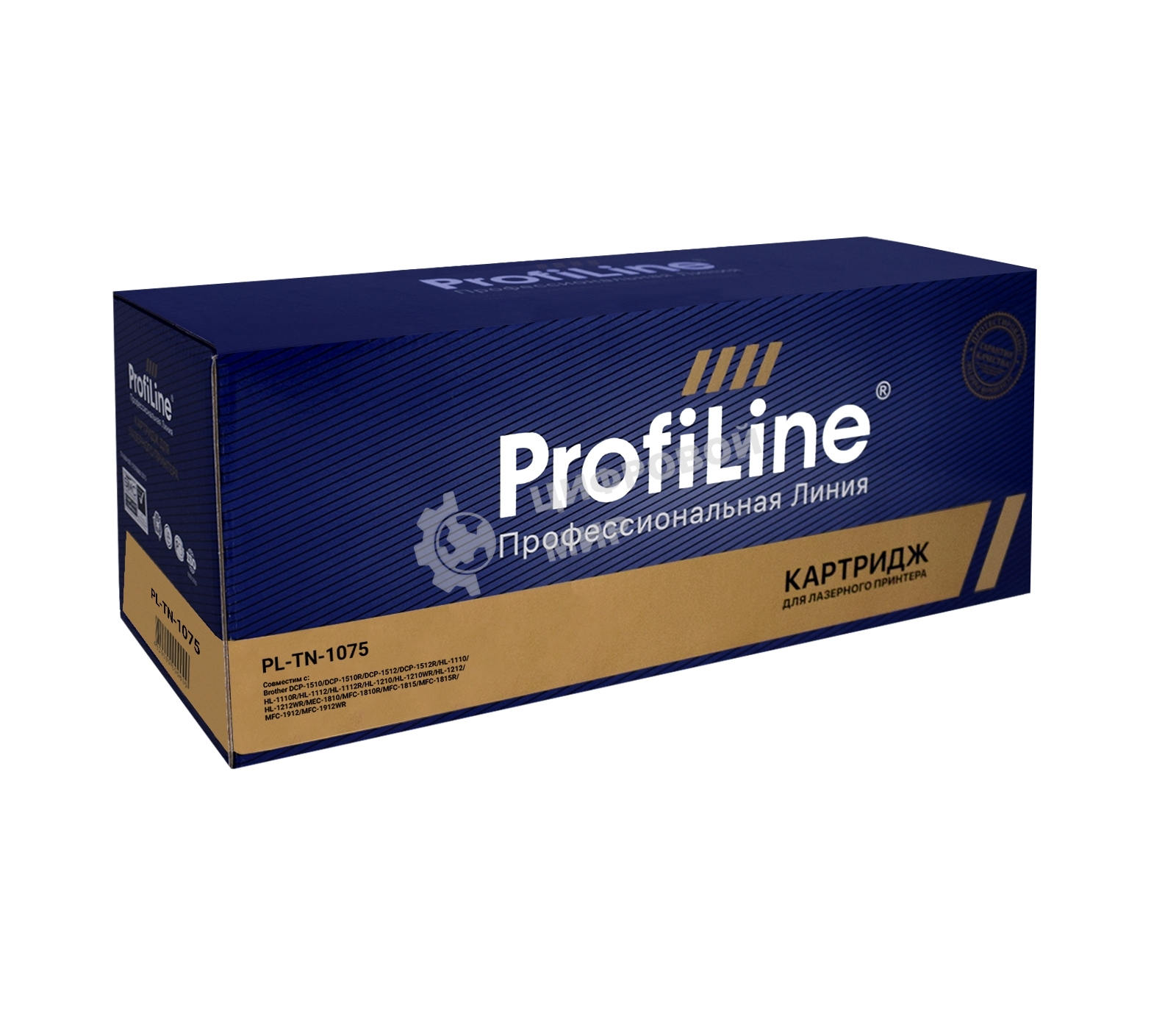 Картридж ProfiLine PL-TN-1075 для принтеров Brother DCP-1510R/1512R/1510/1511/MFC1810/1815/HL1110/1111/1112 1000 копий