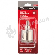 Сверло алмазное Matrix по керамограниту 40 х 67 мм