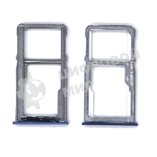 Лоток для SIM-карты Meizu M6 Note синий