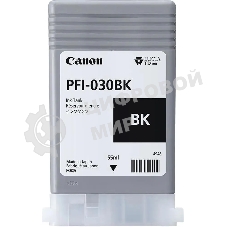 Картридж струйный Canon Pigment Ink PFI-030 черный (55 мл) для Canon imagePROGRAF TA-20, TA-30, TM-240, TM-340