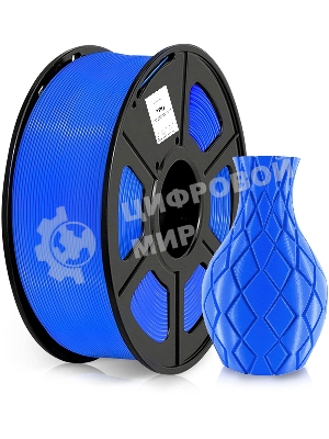 Пластик для принтера 3D Cactus CS-3D-TPU-0.8KG-BLUE TPU d1.77мм 0.8кг 1цв.