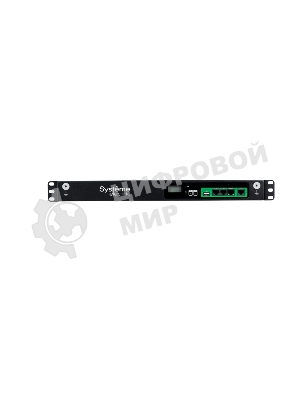 БРП Uniprom, с мониторингом, 1U, 240В, 1Ф, 16A, 10xC13 2xC19, 2м, IEC320 C20
