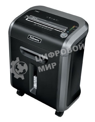 Шредер Fellowes 79Ci. (14 листов), 23 литра, 3,9х38 мм (класс 3), 100%Jam Proof, уничтожает: скобы/скрепки/карты/CD