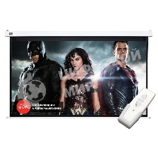 Экран 200x112см Motoscreen 16:9 настенно-потолочный(моторизованный) 90' Matt White (MW)