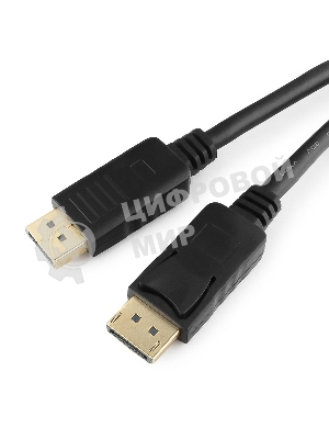 Кабель DisplayPort Gembird/Cablexpert CC-DP2-10, v1.2, 3м, 20M/20M, черный, экран, пакет