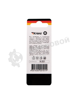 Бита для шуруповерта Kranz PZ1х50 мм (2 шт./уп.)