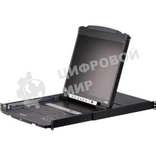 Переключатель Kvm ATEN 8P Dual RAIL LCD KVMP SWITCH 19INCH (CL5808NR).