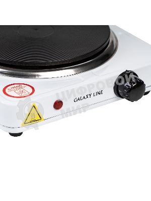 Электрическая плитка Galaxy Line GL 3001, белый, электрическая, 1500 Вт