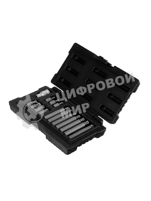 Набор бит Stels TORX, хвостовик-шестигранник, 10 мм, CrV, 15 предм.