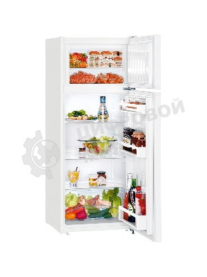 Холодильник Liebherr CTE 2531-26 001 белый двухкамерный 189/44л морозилка сверху