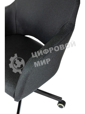 Кресло Бюрократ CH-380M черный, экокожа