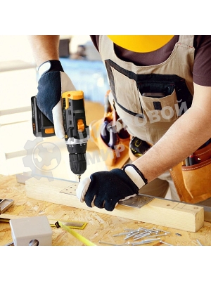 Аккумуляторная дрель DEKO DKCD20FU-Li (063-4103) 20В 1.5Ahx2 63 с набором 63 предмета в кейсе