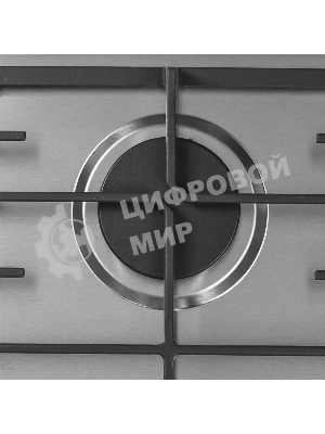 Газовая варочная панель LEX GVS 321 Inox 4000Вт 2 комфорки нерж.сталь