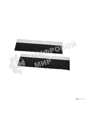 Комплект щеточного ввода в шкаф, универсальный, черный