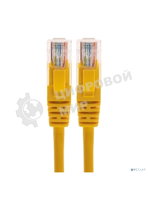 Патч-корд U/UTP Rexant cat.6, RJ45-RJ45, неэкранированный, 26AWG, LSZH, желтый, 5 м