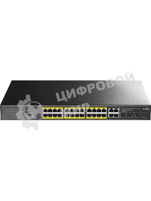 Коммутатор Cudy GS2028PS4-400W 24-Port Layer 2 Managed Gigabit PoE+ Switch with 4 Gigabit Combo Ports, 400W