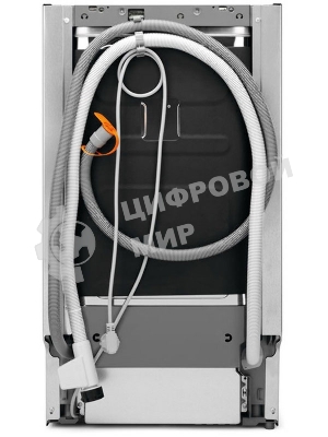 Встраиваемая посудомоечная машина ELECTROLUX EEG63410L/Встраиваемая узкая посудомоечная машина, загрузка на 10 комплектов посуды, сенсорное управление, 8 программ, 44.6x55x82 см, черный, сушка: стандартная (конденсация), индикация на полу: проекция дисплея