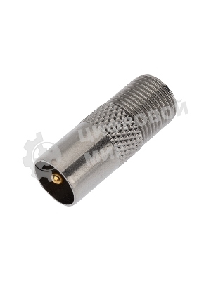 Переходник PROconnect гнездо F-штекер TV (03-083)