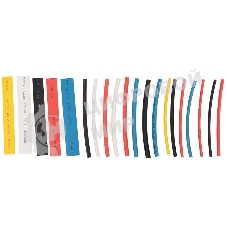 Термоусаживаемые трубки Rexant AUTO PLUS 2:1 (Набор 19 шт.)