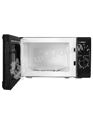Микроволновая печь Starwind SWM5720 черный, 20 л, 700 Вт, переключатели - поворотный механизм