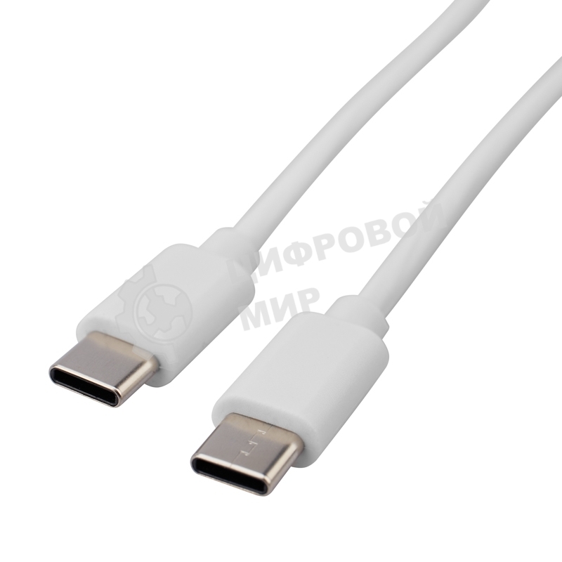 Кабель Rexant Type-C - Type-C 2A/1м/PVC/белый