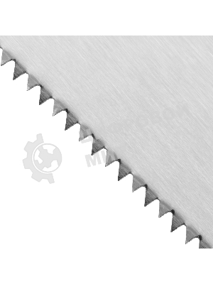 Ножовка по дереву Sparta 400 мм, 7-8 ТРI, каленый зуб, линейка, деревянная рукоятка