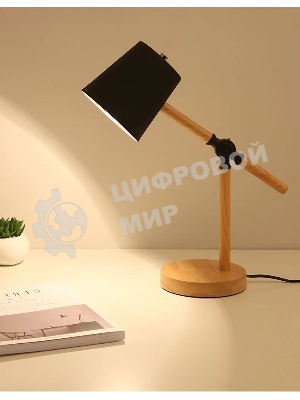 Светильник настольный СТАРТ CT83, E27, до 40Вт, 1,5м, черный